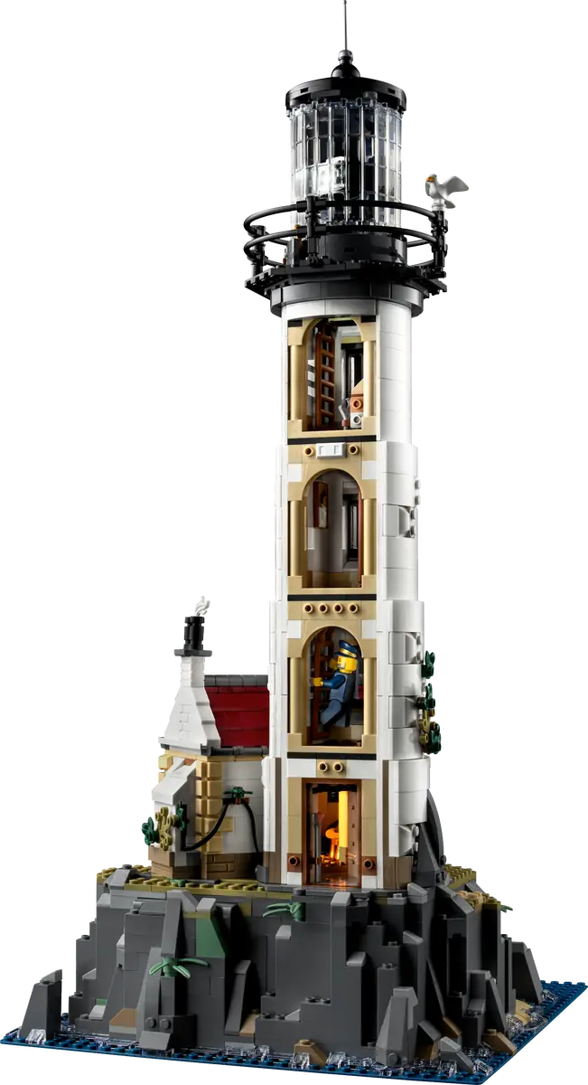 LEGO Motorized Lighthouse
