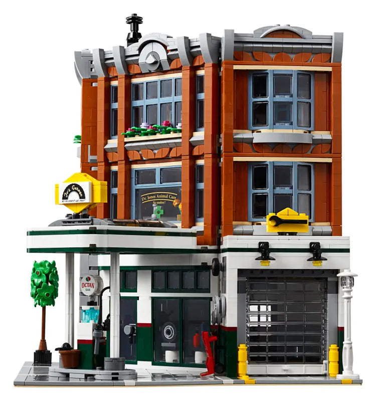 LEGO Corner Garage