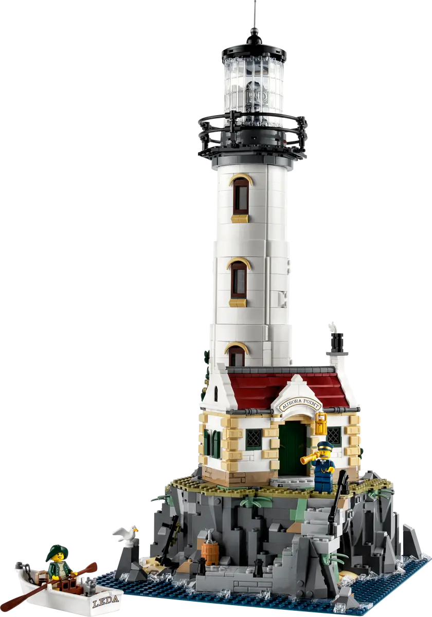 LEGO Motorized Lighthouse