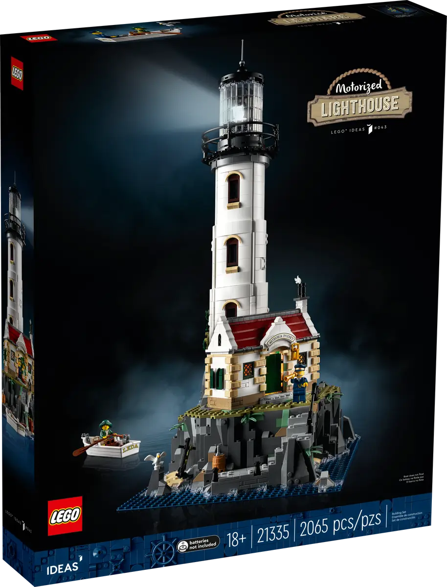 LEGO Motorized Lighthouse