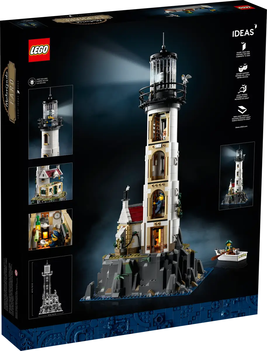 LEGO Motorized Lighthouse