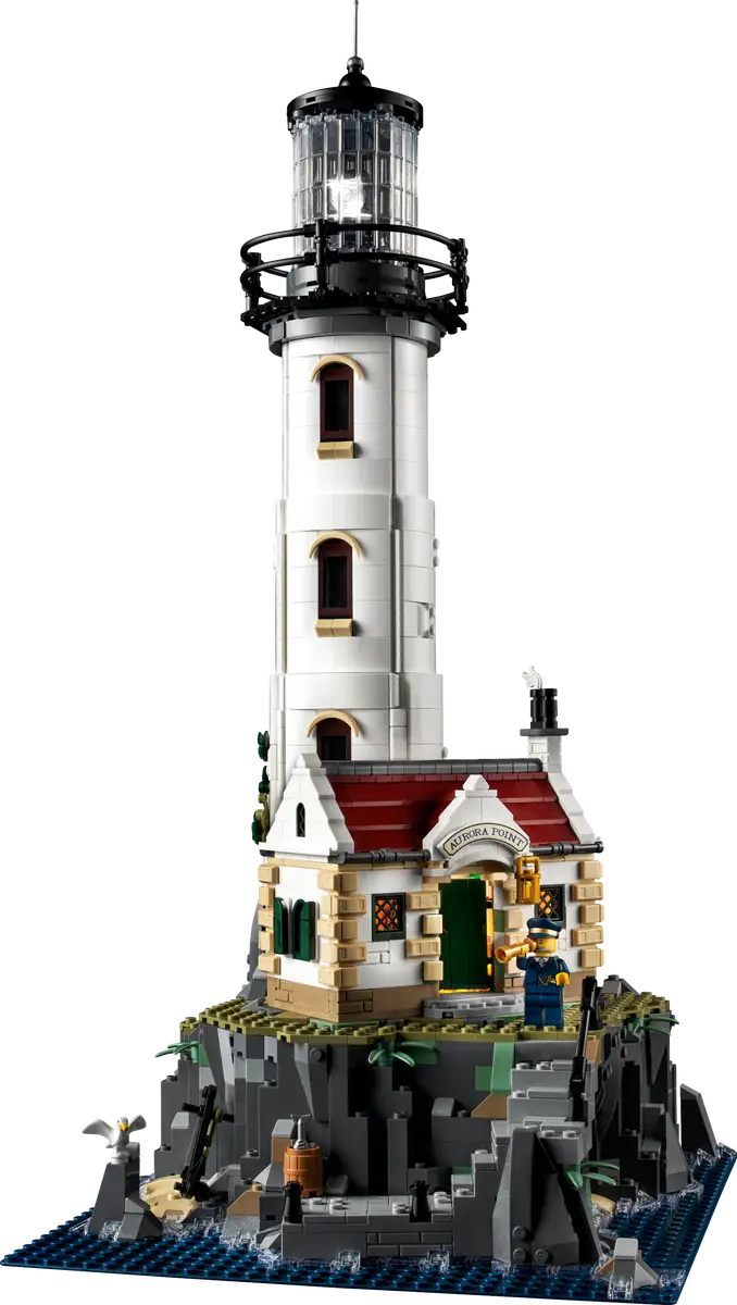 LEGO Motorized Lighthouse