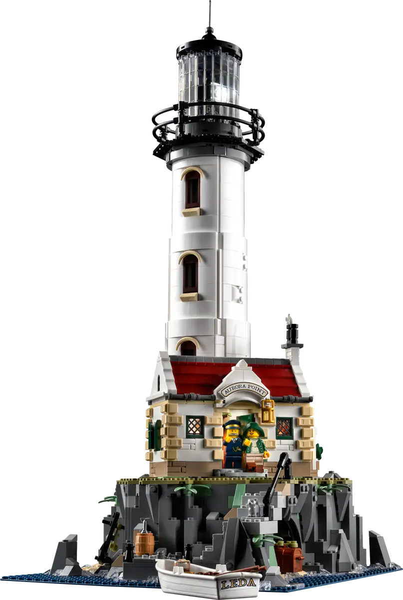 LEGO Motorized Lighthouse